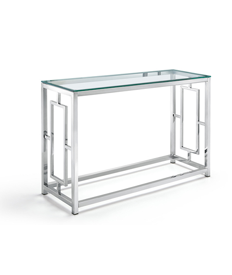 Living Room Sofa Table With Glass Top