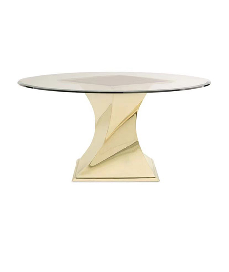 Comprar Mesa de comedor moderna de lujo de vidrio y latón., Mesa de comedor moderna de lujo de vidrio y latón. Precios, Mesa de comedor moderna de lujo de vidrio y latón. Marcas, Mesa de comedor moderna de lujo de vidrio y latón. Fabricante, Mesa de comedor moderna de lujo de vidrio y latón. Citas, Mesa de comedor moderna de lujo de vidrio y latón. Empresa.