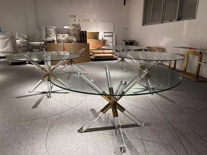 stainless steel dining table