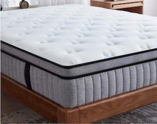 Pocket Spring Mattress Euro Top Queen King Bed Medium Firm Memory