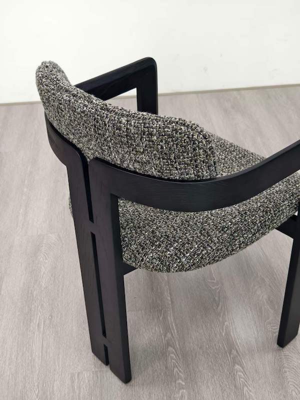 modern arm dining chair