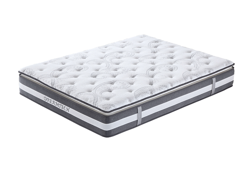 Pillow top Pocket Spring Mattress Rolled In A Box mattress Factory