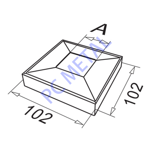 Supply Stainless Steel Square Stair Railing Post Base Cover Wholesale