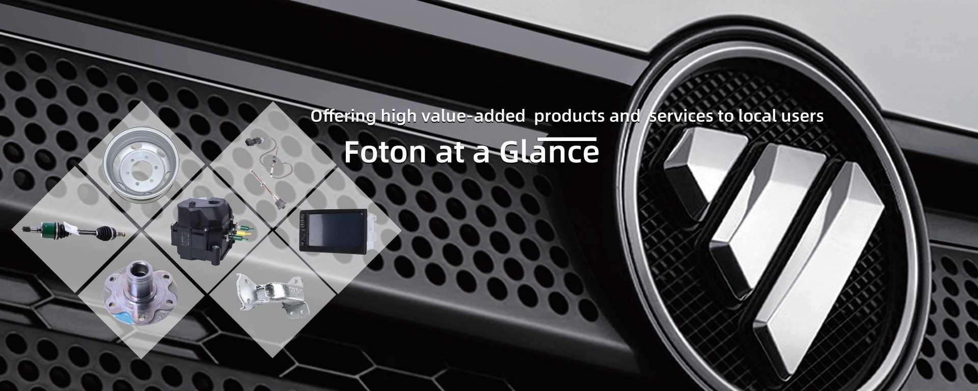 Parts for all FOTON vehicle models