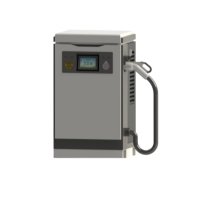 Зарядная свая постоянного тока БОХО 60 кВт (одиночный пистолет с рекламным экраном)