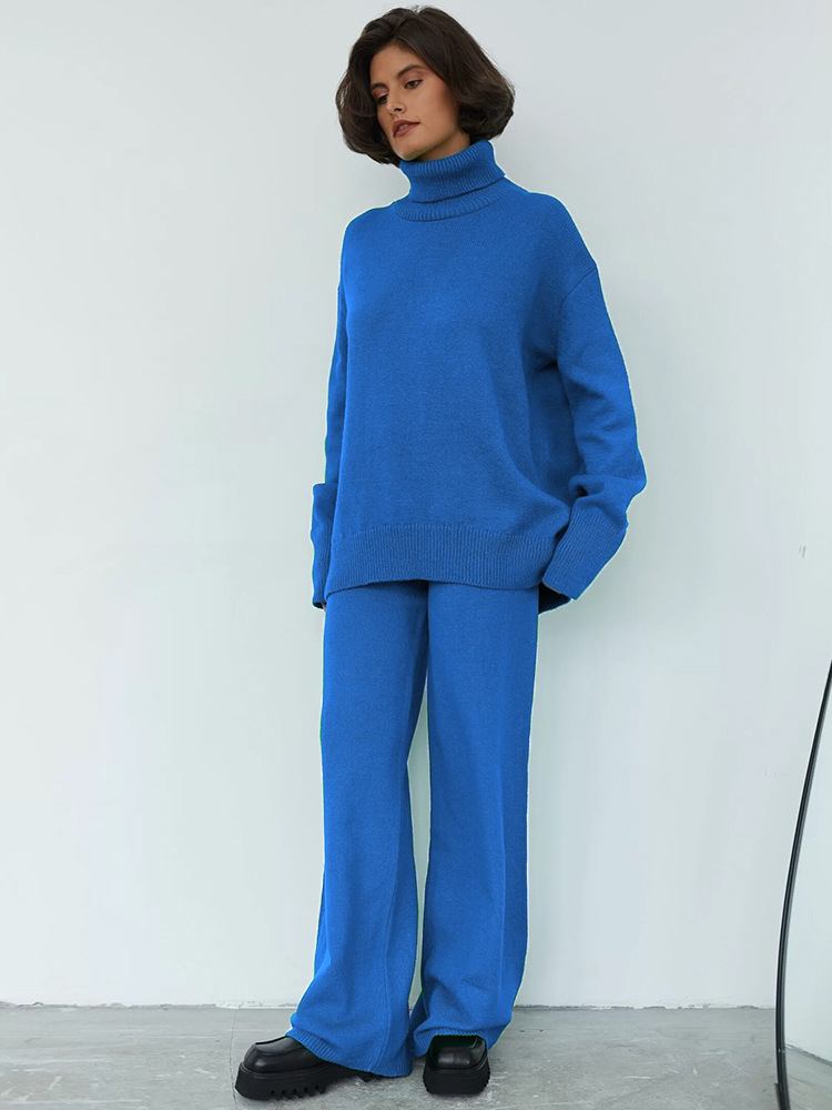 SD Custom Heavy Wight 100%cotton Oversized Crewneck Sweatshirt Sweatpants 3d Embossed Blank Thick Women Sweatsuit Set Tracksuit