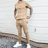SD New Style Casual 2 Piece Clothes Set Jogging Wear 2 Piece Sweatsuit For Summer Running Custom Men Joggers Set