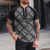 Wholesale New Zip Polo Logo Shirt Polo T-shirt Zipper Zipper Shirt For Men