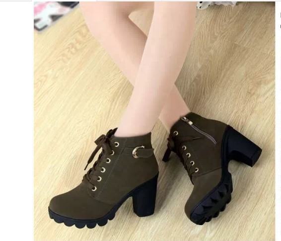 SD 2023 New Style Simple Winter Fashion Heels For Lady