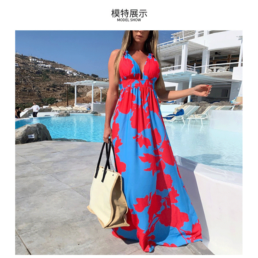 2023 New Design Slim Summer Dress Women Clothing Casual Dress Women Maxi Dress