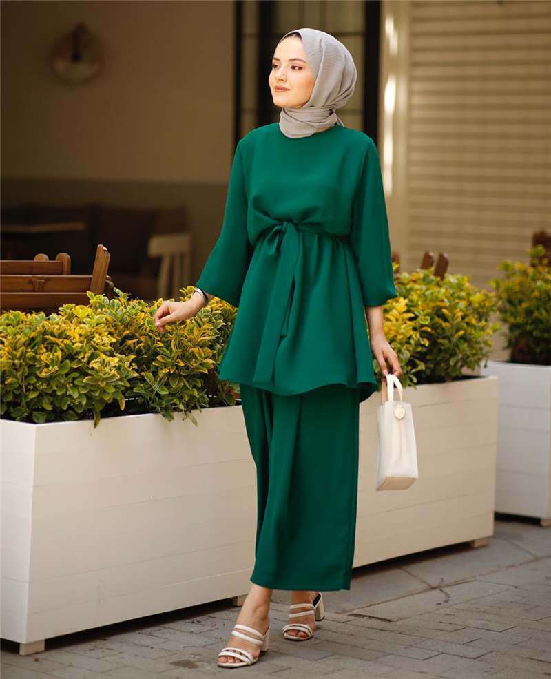 2023 Abaya Dubai Turkey Solid Color Simple Modest Kaftan Islamic Abaya Muslim Woman Long Sleeve Evening Dresses