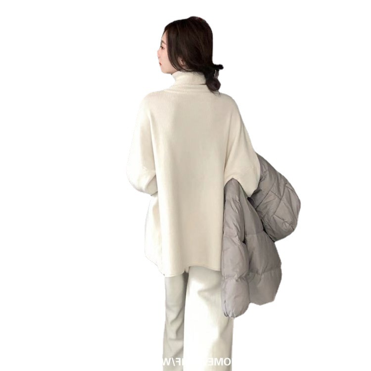 2023 Women Luxury Side Split Two Piece Outfits Sweater Sets Long Sleeve Pullover And Drawstring Pants Lounge Set