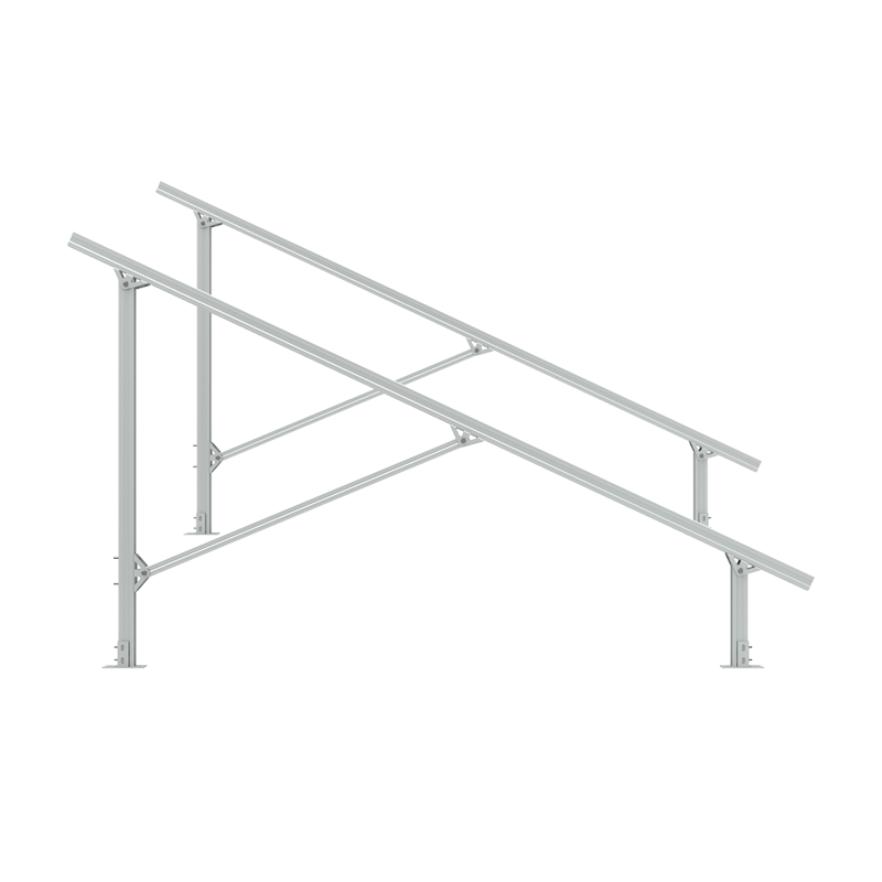 C-shaped Carbon Steel Ground Mount Solar Solution
