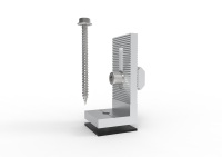 L 발 브래킷 금속 지붕 태양 전지 패널 장착 시스템