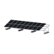 Soporte de montaje en tierra de panel solar de aluminio