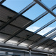 Sistema impermeable de soporte fotovoltaico integrado en techo BIPV
