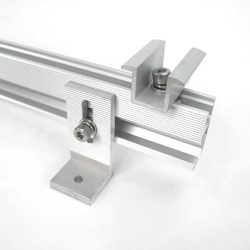 Customized expedient Solar Roof Racking Rail