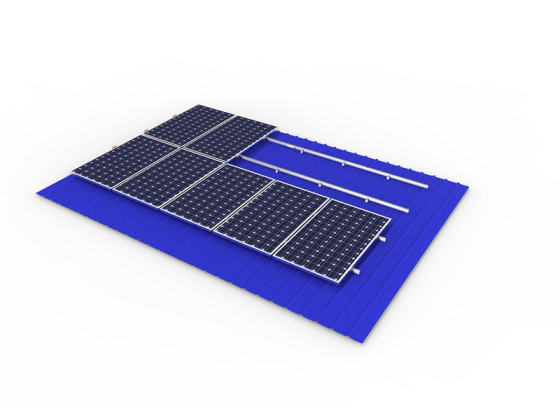 L Foot Bracket Metal Roof Solar Panel Mounting System