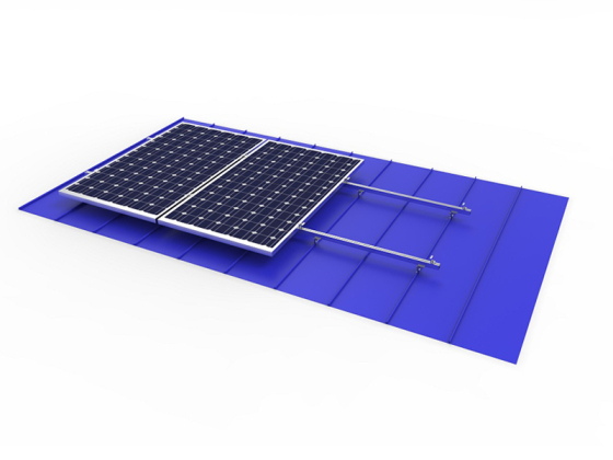 Fixture Mounting Bracket System For Steel Tile Roof