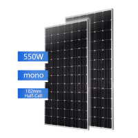 高性能モノラルソーラーパネル 550w 太陽光発電パネル,低価格高