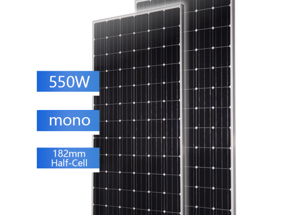 Paneles solares mono de alto rendimiento Panel fotovoltaico de 550w
