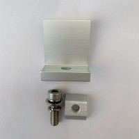 Aluminum Solar Panel Racking End Clamp Terminal Block