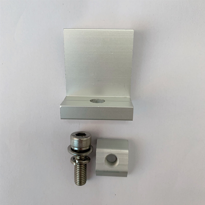 Aluminum Solar Panel Racking End Clamp Terminal Block