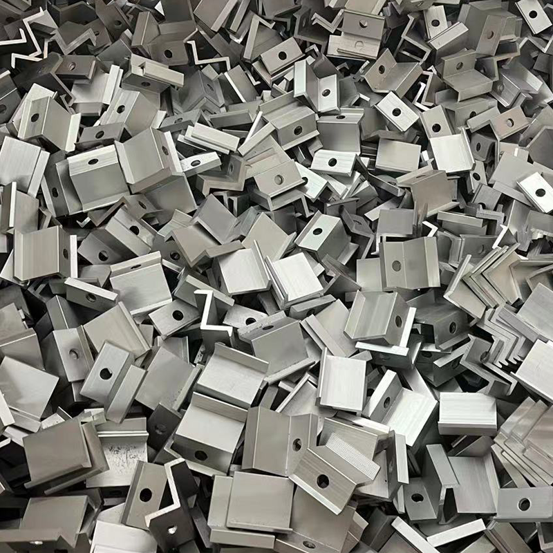 Aluminum Solar Panel Racking End Clamp Terminal Block