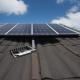 Abrazaderas de techo de metal para estanterías solares