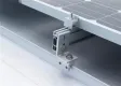Morsetti per tetto in metallo con aggraffatura per montaggio solare