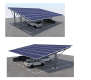 Wasserdichtes Solar-Parkplatz-Montagesystem, PV-Carport-Kit