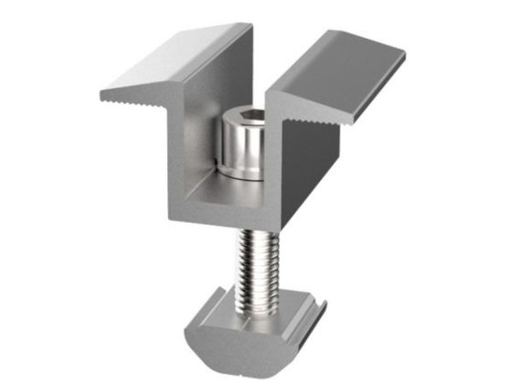 ソーラーパネルラッキングユニバーサルミッドクランプ