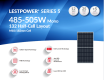 Panel solar 485-505W Módulo fotovoltaico