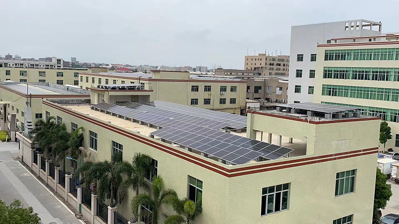 Quanzhou Jinjiang rain accompanied by one, two photovoltaic power station project