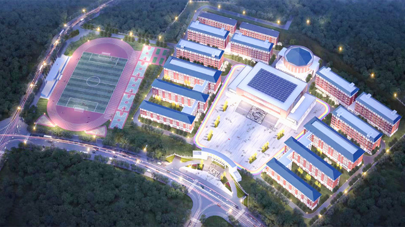 Guizhou Kaili city Hengcheng middle School BIPV photovoltaic power station project