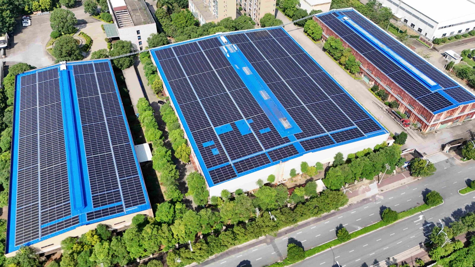 Color steel sheet roofing Color steel sheet roofing