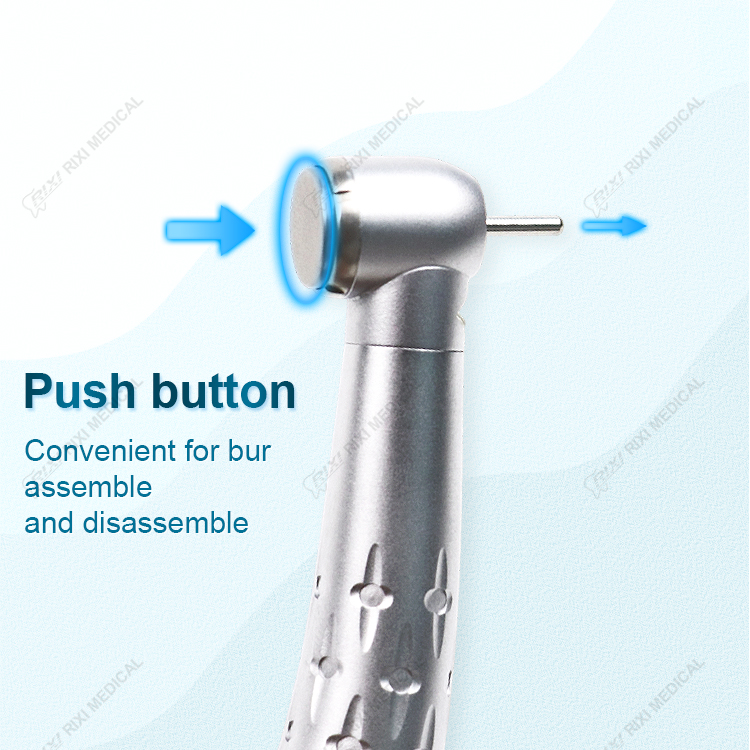 Dental Handpiece High Speed 4 Water Spray LED