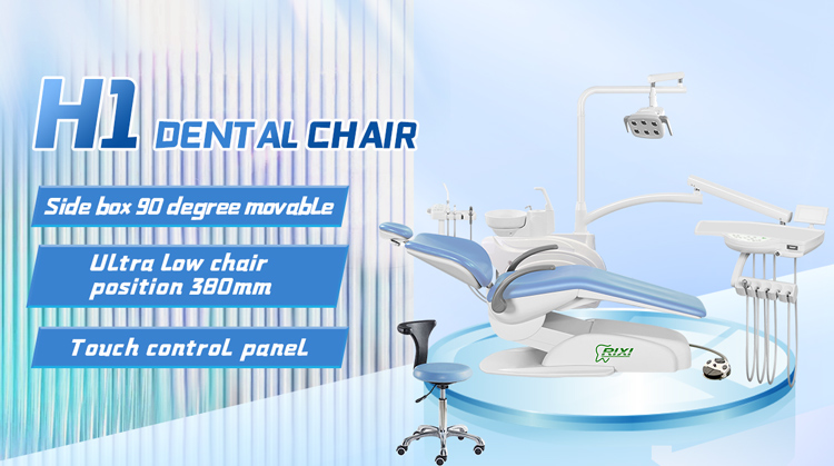 blue dental chair