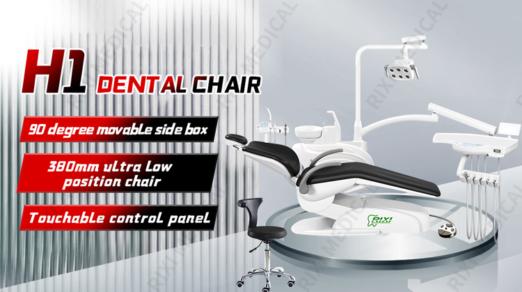 black dental chair