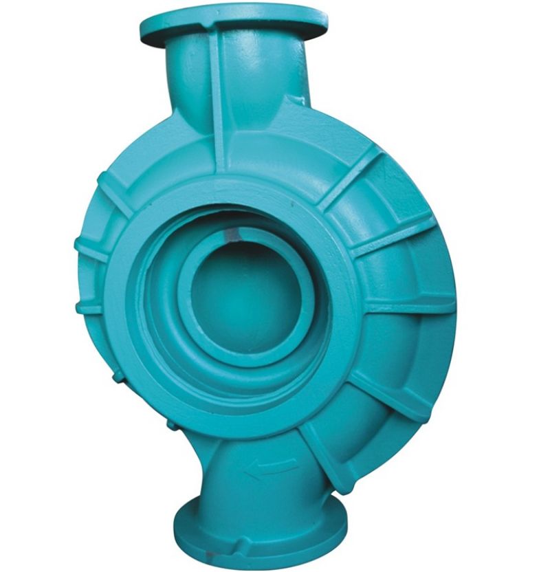 Vertical multistage pipeline pump body