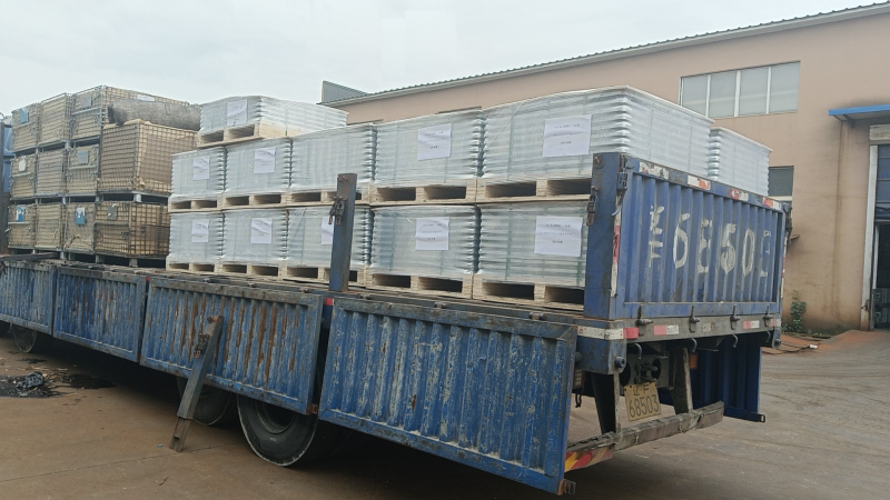 Transporte seguro e estável de produtos