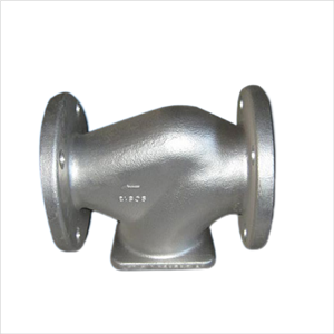 Precision cast steel pump body