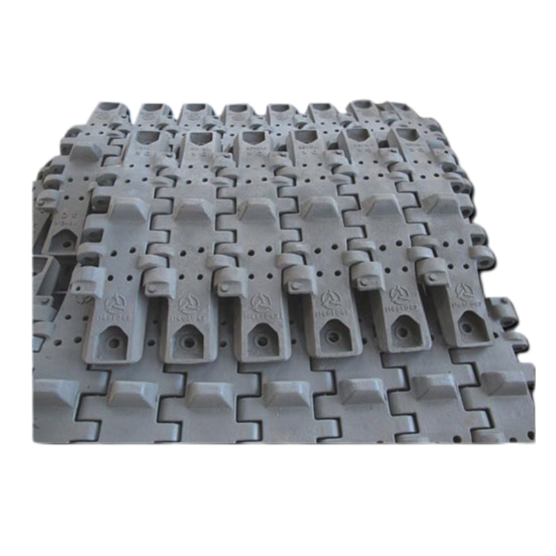 cast steel track plate assembly