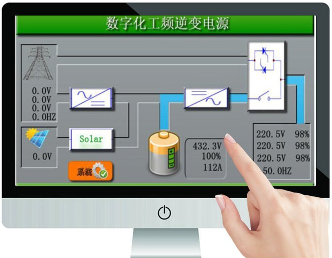 CPM 10KW 3Phase Hybrid Off Grid Solar Inverter