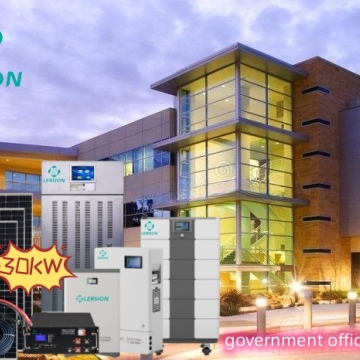 30KW Solar Power System para sa Government Office 30KW Solar Power System para sa Government Office