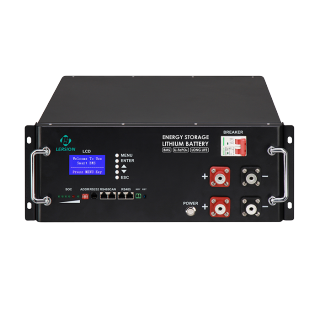 Bateri LiFePO4 yang Dipasang di Rak Bateri LiFePO4 yang Dipasang di Rak