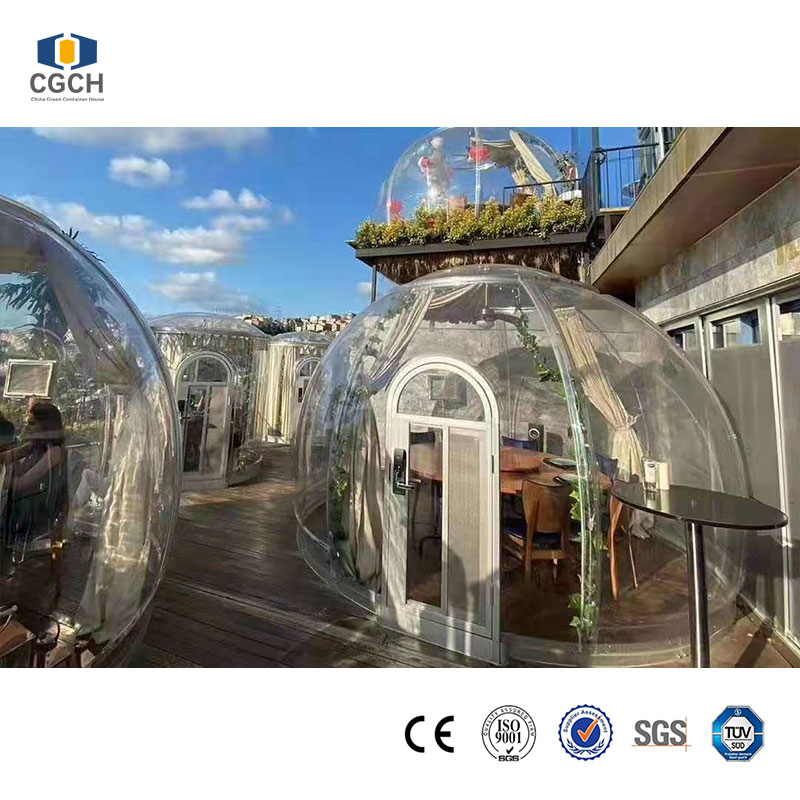 Dome Tents Resort Barraca Transparente para Eventos ao Ar Livre