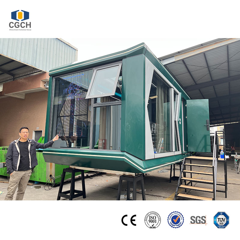 CGCH M3 Smart Removable Homes Prefab Capsule House With Bathroom Sunshine Room AI Voice Control Tiny House Villas