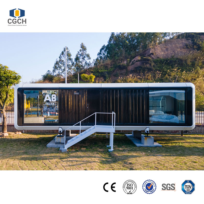 CGCH Portable Prefab Homes Modular Frame House Modern Luxury Prefab Houses Space Capsule Hotel Vacation Space