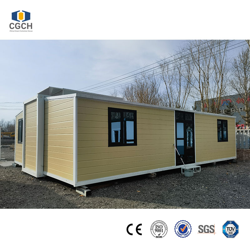 Expandable Foldable Container House With Solar Energy